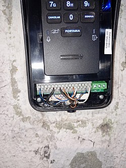 Ativando Botoeira de saida Manual