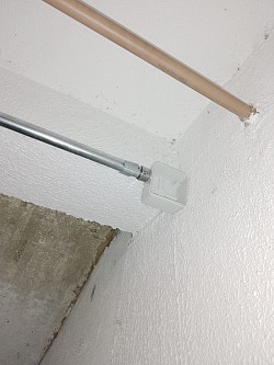 Infraestrutura para instalação de câmeras