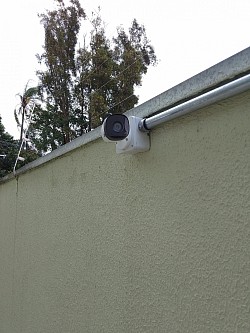 Infraestrutura chegando na câmera